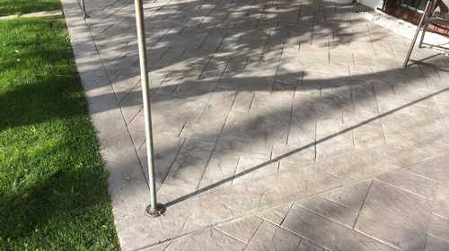 Béton estampé